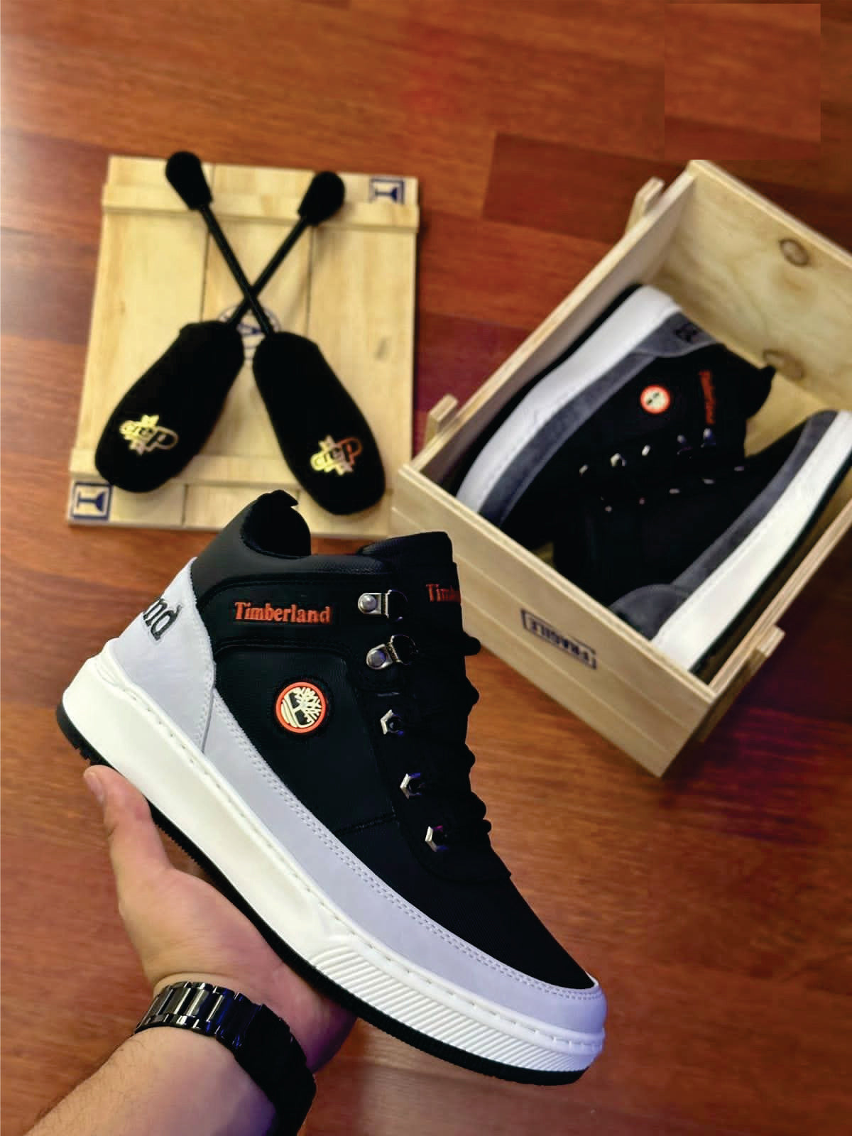 Botines Casuales sport timbercas para hombre elegantes toda ocasion.